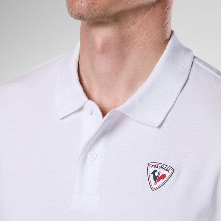 Tricou polo barbati Rossignol M TRAYE POLO - White [4]
