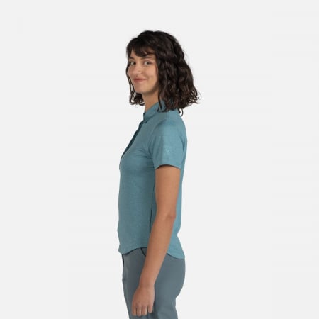 Tricou polo dama Rossignol W CLOUDREST - Onyx grey [3]