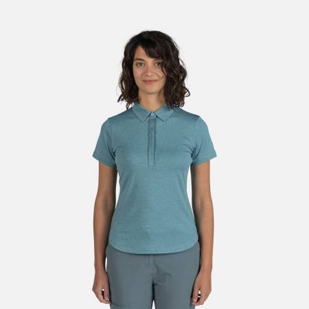 Tricouri - Tricou polo dama Rossignol W CLOUDREST - Onyx grey