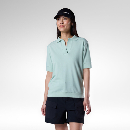 Rossignol - Tricou polo dama Rossignol W PIQUE POLO - Silt Green