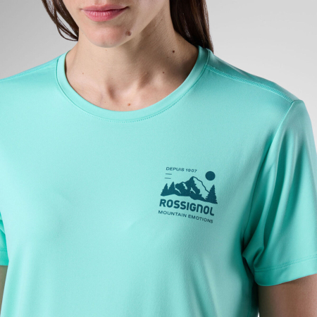 Tricou dama Rossignol W GRAPHIC ACTIVE - Jelly Mint [3]