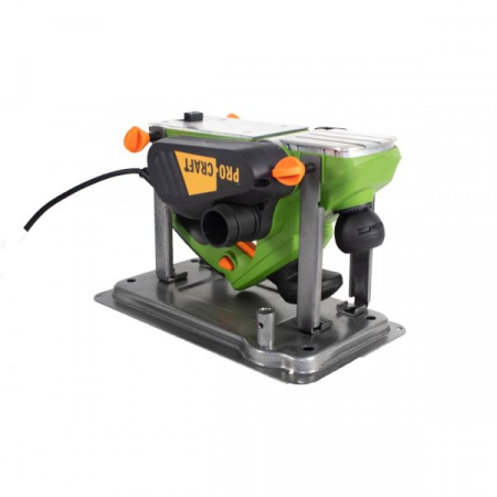Rindea Electrica cu masa Procraft PE 1650, 1.6 kW, 16000 rpm, 2 cutite + sac colectare [2]