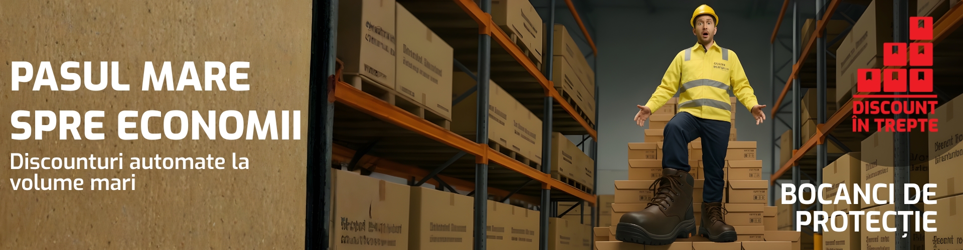 Bocanci de protectie - Discounturi in trepte