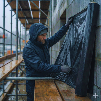 Folie din PVC pentru construcții