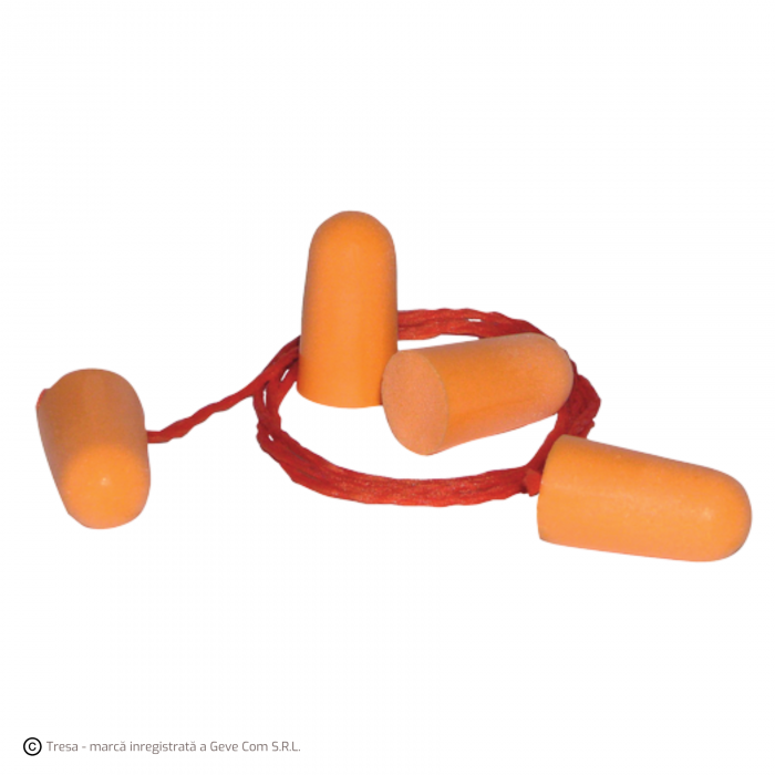 3M™ 1100, Dopuri de urechi din spumă poliuretanică, fără cordon, 35dB [cutie 200 de bucăți] [1]