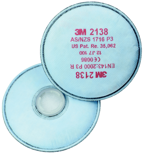 3M 2135, Cartuș filtrant P3, protecție particule solide și lichide [3]