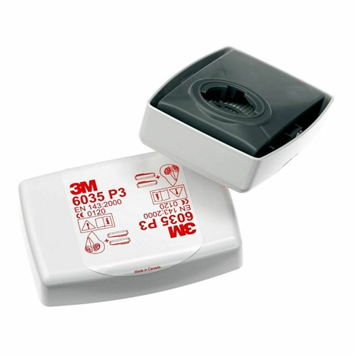 3M™ 6035 P3 R, Filtru Capsulat pentru Particule (Compatibil cu semi-măștile din seria 6000) [2]