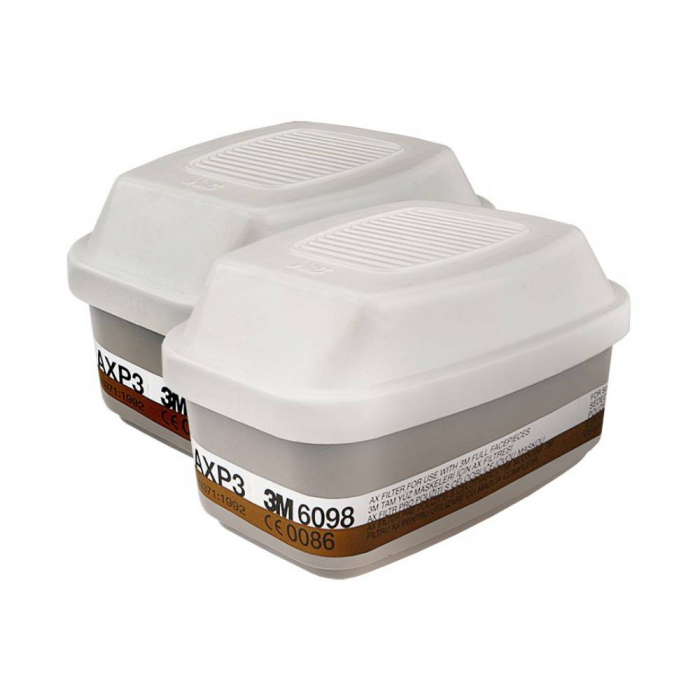 3M™ 6098 AXP3, Filtru pentru Gaze și Vapori Organici [Compatibil cu semi-măștile din seria 6000] [2]