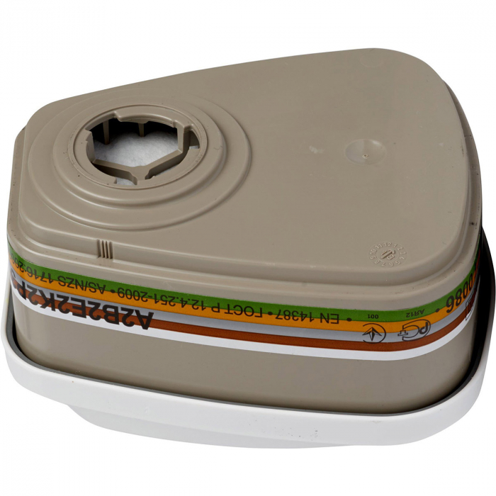 3M™ 6099 A2B2E2K2P3R, Filtru Gaze Combinate (Compatibil cu semi-măștile din seria 6000) [2]
