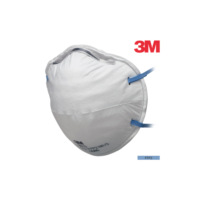 3M 8810 – Semimască tip cupă FFP2 fără supapă, unică folosință [Cutie 20 de bucăți] [1]