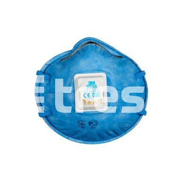 3M 9926 – Semimască tip cupă FFP2 NR cu supapă și strat cu carbon activ [Cutie 10 bucăți] [2]