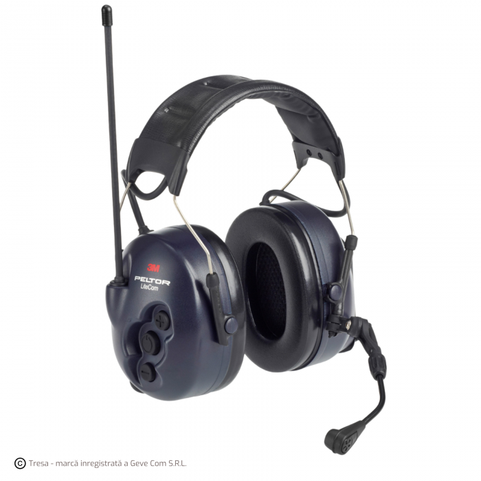 3M PELTOR LITECOM FRS, Antifoane externe cu radio încorporat, 25 dB [1]