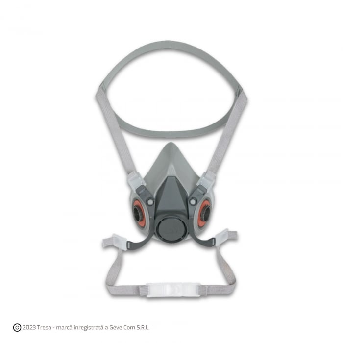 3M™ Seria 6000, Semi-mască de protectie cu supapă de expirație Cool Flow [2]