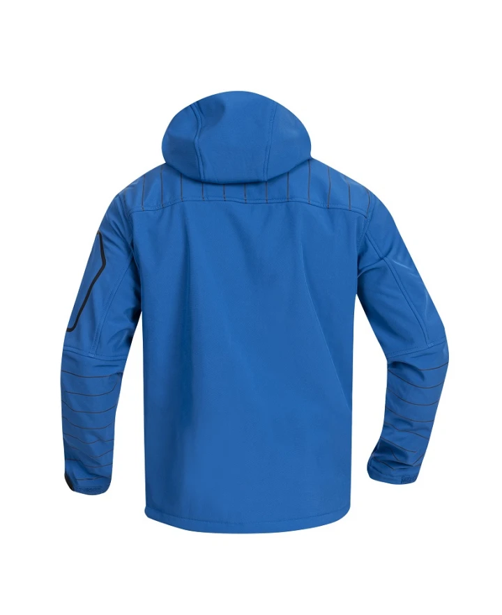 4TECH, Jachetă tip Softshell cu glugă detașabilă din poliester și membrană TPU, 310 g/mp [2]