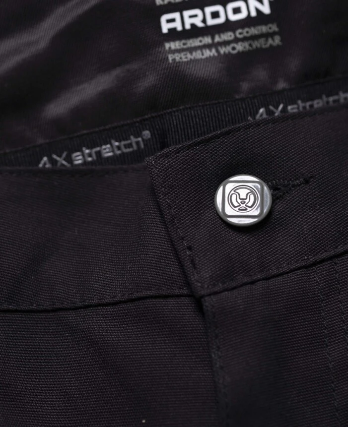 4XSTRETCH, Pantaloni de lucru din bumbac și elastan, 250 g/mp [6]