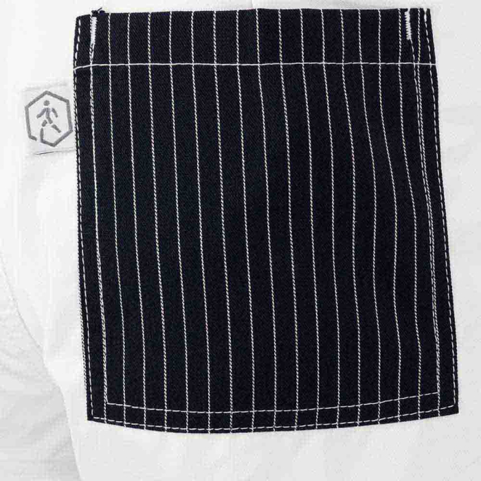 RENANIA ADRIATIC WOMAN G33030, Pantaloni de bucătar de damă albi din bumbac și fibre sintetice [2]