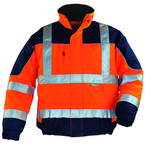 AIRPORT, Jachetă Bomber HI-VIS din poliester Oxford 300D, căptușeală din poliester 160 g/mp [4]