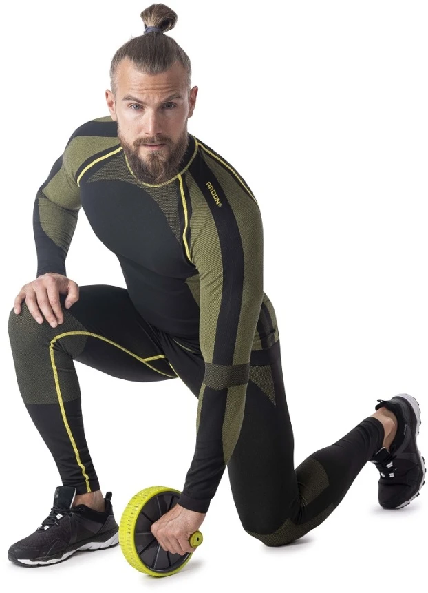 AKREC, Indispensabili funcționali fără cusături din poliester carbon, nailon și spandex, 200 g/mp [3]