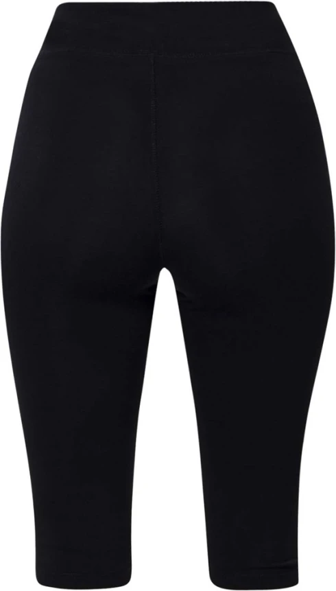 ALDRI, Pantaloni elastici 3/4 pentru femei cu talie înaltă din bumbac și elastan, 220 g/mp [2]