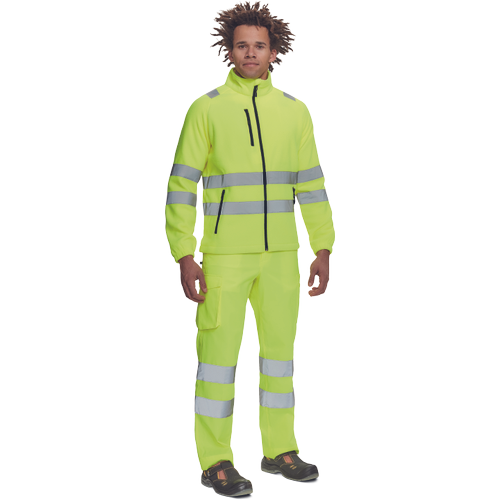 ALMERIA HV FLEECE, Costum reflectorizant din poliester, 280 g/mp [3]