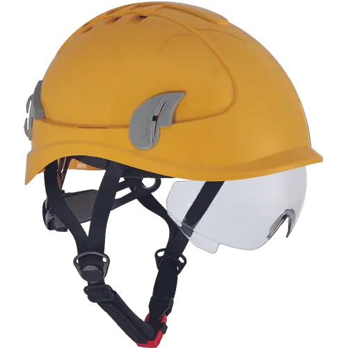ALPINWORKER WR VENTED, Cască de protecție pentru lucru la înălțime, calotă din policarbonat, suspensie textilă cu fixare în 6 puncte, reglare rapidă cu rotiță (Ratchet) [1]