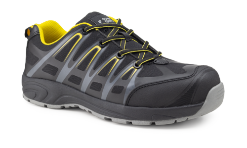 ALUNI S3S, Pantofi de protectie din plasa si Oxford hidrofug, bombeu compozit, talpa SRC [5]
