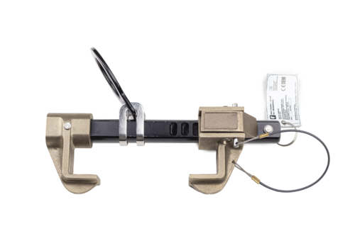 Ancoraj glisant pentru grinzi I, model mic, reglabil 75-150 mm, EN 795 tip B [2]