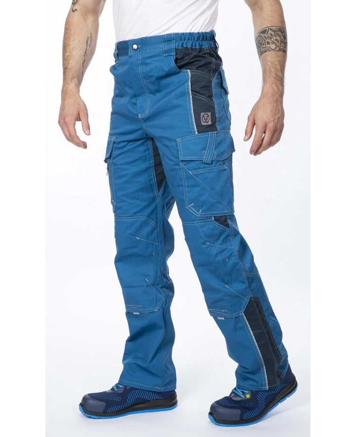VISION 02, Pantaloni în talie din bumbac și poliester, 260 g/mp [9]