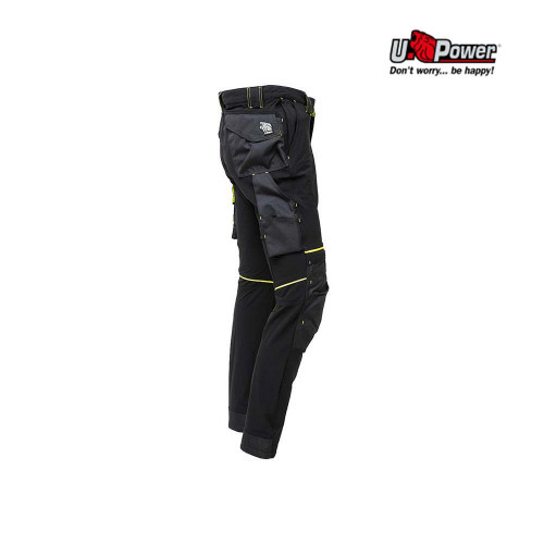 ATOM U-Power, Pantaloni în talie din material elastic 4 way (90% nailon, 10% spandex), 260 g/mp [3]