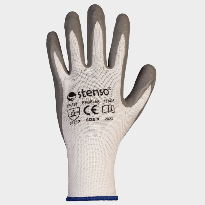 B-MATE, Manusi de protectie imersate din nitril, tricot fara cusaturi, spate respirabil [3]