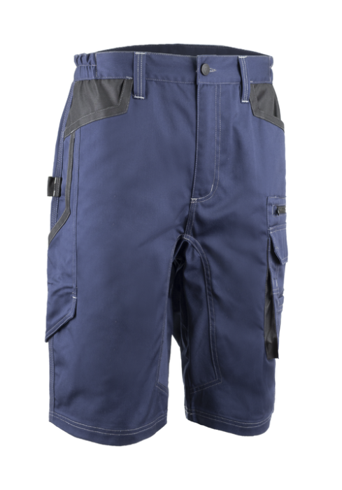 BARVA, Pantaloni scurți tip bermude din twill bumbac-poliester, 270 g/mp, ranforsări Oxford 600D [6]