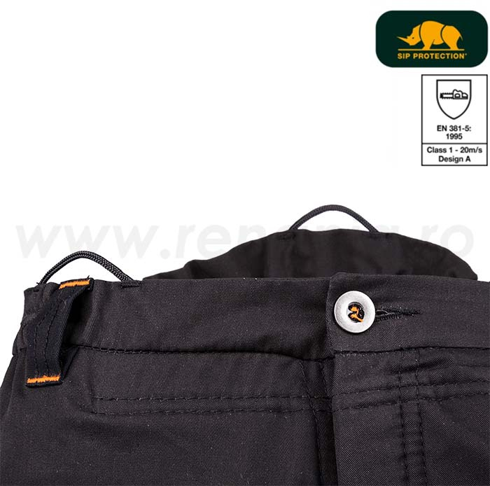 BASEPRO Pantaloni de protecție forestieră din poliester și bumbac [5]