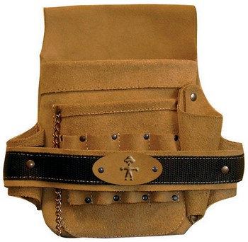 BELT BAG ELECTRO, Borsetă din piele pentru electricieni, prindere pe curea, compartimente multiple [1]