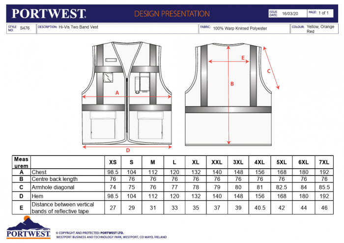 BERLIN EXECUTIVE, Vesta din poliester [3]