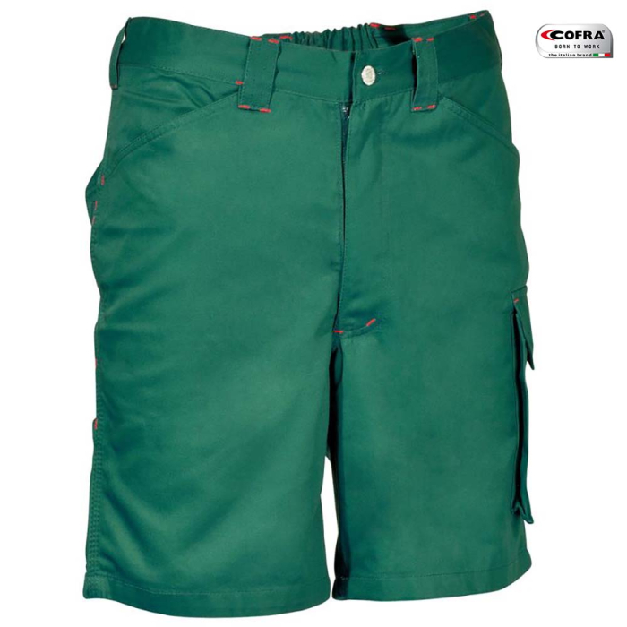 BISSAU V187, Pantaloni scurți de lucru din țesătură diagonal, 65% poliester și 35% bumbac, 245 g/mp [3]