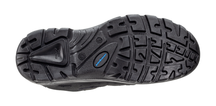 BONI II O1, Sandale de lucru din piele nubuk ventilată, fără bombeu, talpă PU SRC antiderapantă, închidere velcro [2]