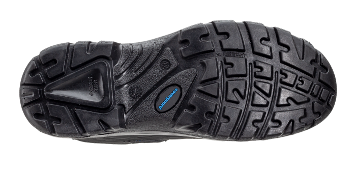 BONO II S1, Sandale de protecție din piele nubuc, bombeu oțel, branț EVA perforat, talpă PU SRC [2]