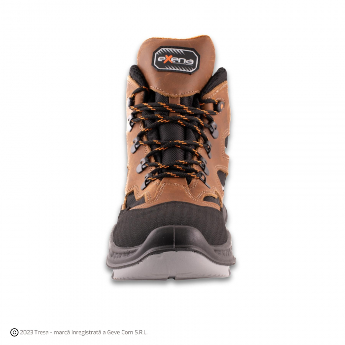 EXENA BORNEO S3, Bocanci de protecție din piele de bovină, bombeu din compozit, lamelă antiperforație, fețe hidrofobizate, talpă SRC [2]