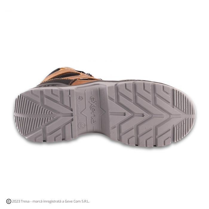 EXENA BORNEO S3, Bocanci de protecție din piele de bovină, bombeu din compozit, lamelă antiperforație, fețe hidrofobizate, talpă SRC [6]