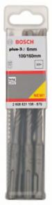 BOSCH, Burghiu cu ciocan SDS plus-3, pentru zidărie și beton, Ø 6-12 mm [cutie 10 bucăți] [3]