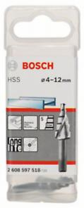 BOSCH, Burghiu în trepte HSS cu tijă triplă plată, pentru metal, Ø 4-6 mm [3]