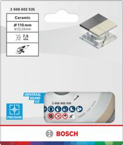 BOSCH, Disc de tăiere Ceramic Precision pentru polizor unghiular mic, alezaj 22,23 mm, Ø 110-125 mm [4]