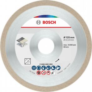 BOSCH, Disc de tăiere Ceramic Precision pentru polizor unghiular mic, alezaj 22,23 mm, 125 x 1,6 x 7 mm [cutie 10 bucăți] [2]