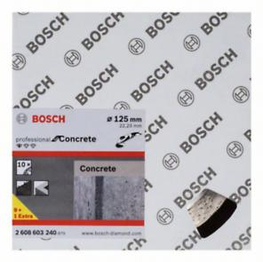 BOSCH, Disc de tăiere diamantat Standard for Concrete pentru polizoare unghiulare mici, 125 x 1,6 x 10 x 22,23 mm [cutie 10 bucăți] [3]