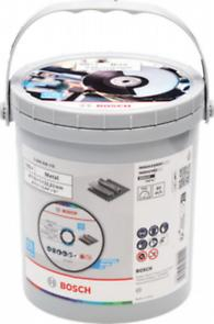 BOSCH, Disc de tăiere Stainless Steel and Metal, cu durată mare de viață pentru polizoare unghiulare mici, alezaj 22,23 mm, Ø 115-125 mm [cutie 100 bucăți] [4]
