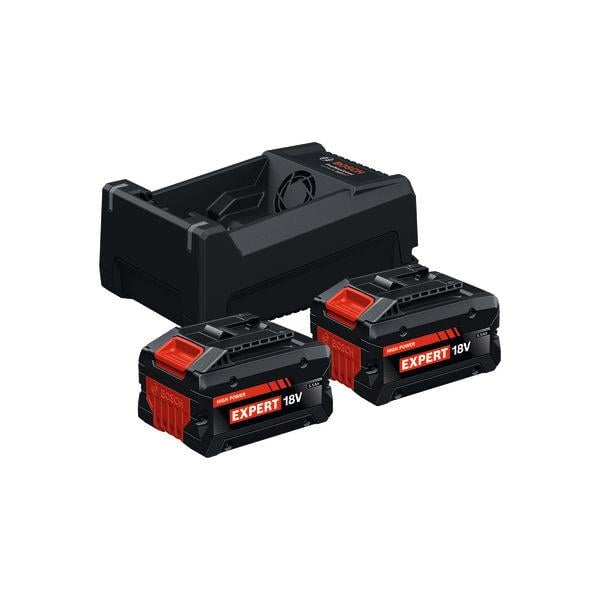 BOSCH EXPERT 2x EXBA18V-55 + GAL12V/18V-80, Starter Set, 18,0 V [2]