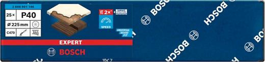 BOSCH EXPERT C470, Hârtie abrazivă cu 19 orificii, pentru șlefuitoare de plăci de gips-carton, granulație 40-220 [cutie 25 bucăți] [4]