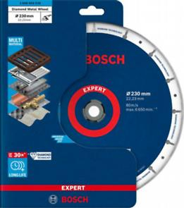 BOSCH EXPERT Diamond Metal Wheel, Disc de tăiere, pentru polizoare unghiulare mari, alezaj 22,23 mm, 230 mm [5]