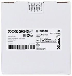 BOSCH EXPERT for Metal, Disc de șlefuit cu fibre X-LOCK R444, granulație 36-120 [4]