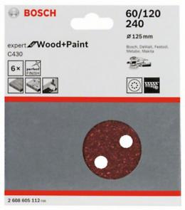 BOSCH EXPERT for Wood, Foaie de șmirghel C430 pentru șlefuitoare orbitale cu excentric, Ø 125 mm [3]